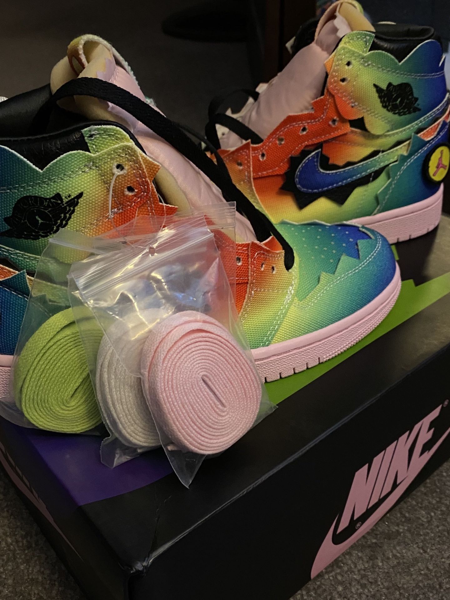 J Balvin Jordan 1 High Og “colores” UA