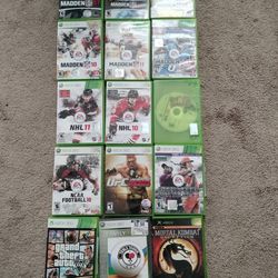 Xbox 360 Games All For 120