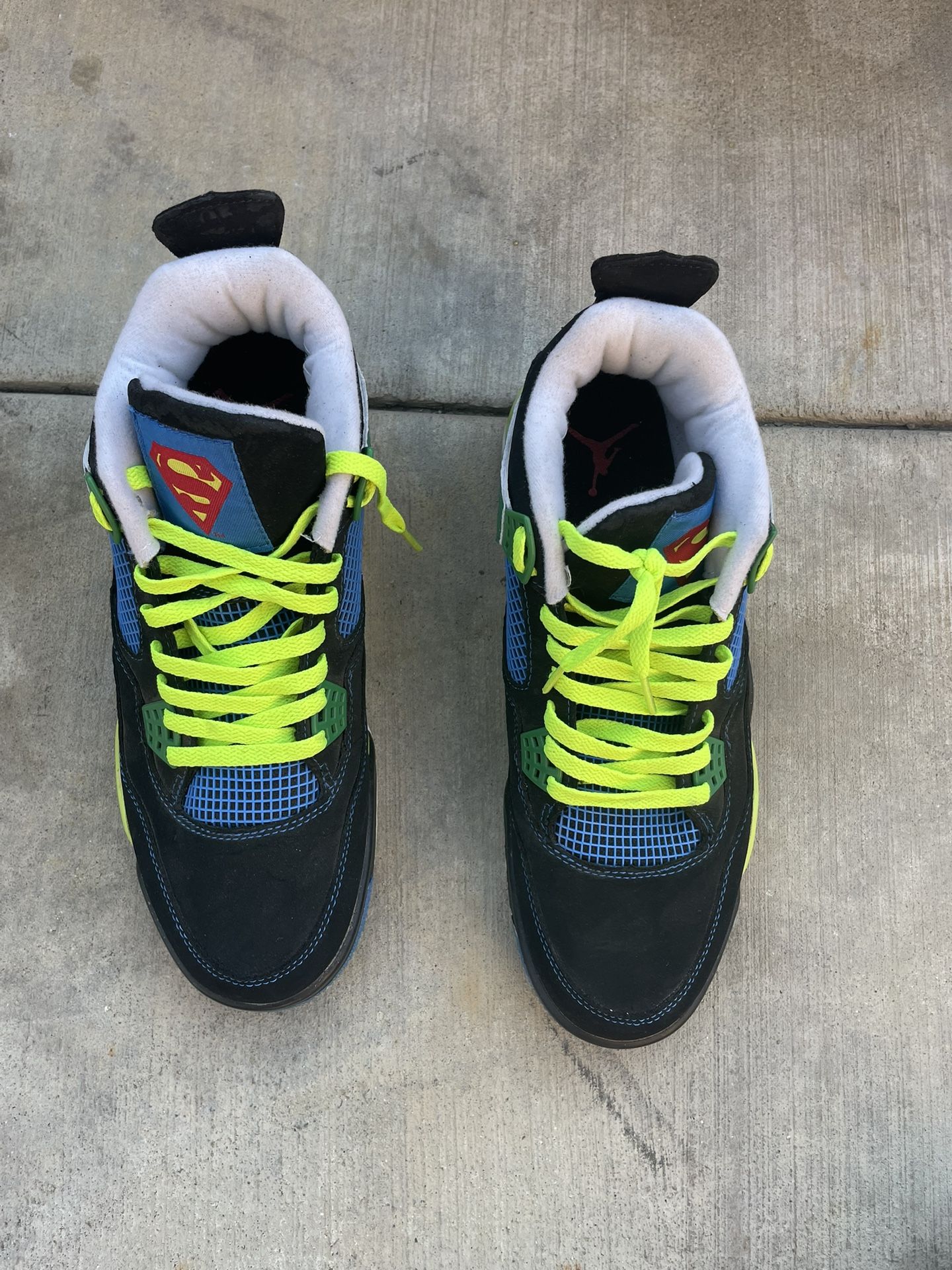 Superman Jordan size 11