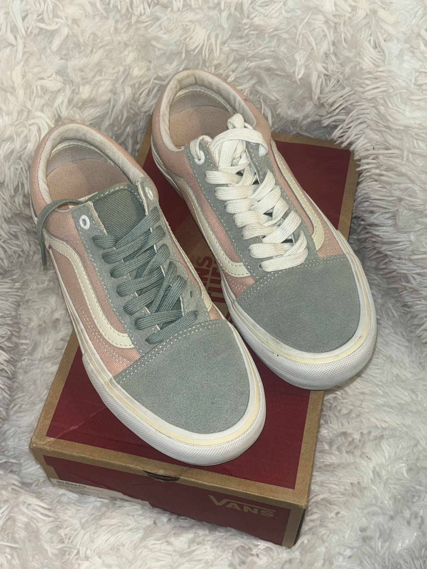 VANS OLD SKOOL PRO SHOES (WASHOUT)
