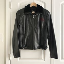 Harley Davidson Women’s Black Leather Jacket