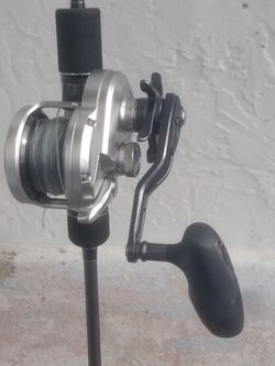 Conventional jigging Reel on jigging Rod combo