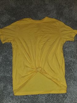 Plain tied t shirt
