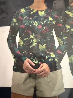 Floral Print Long Sleeve Top