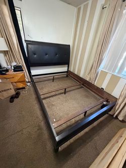 Queen size bed frame