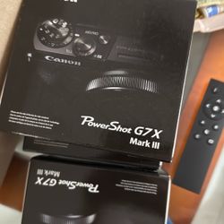 Canon G7x Mark 3 III