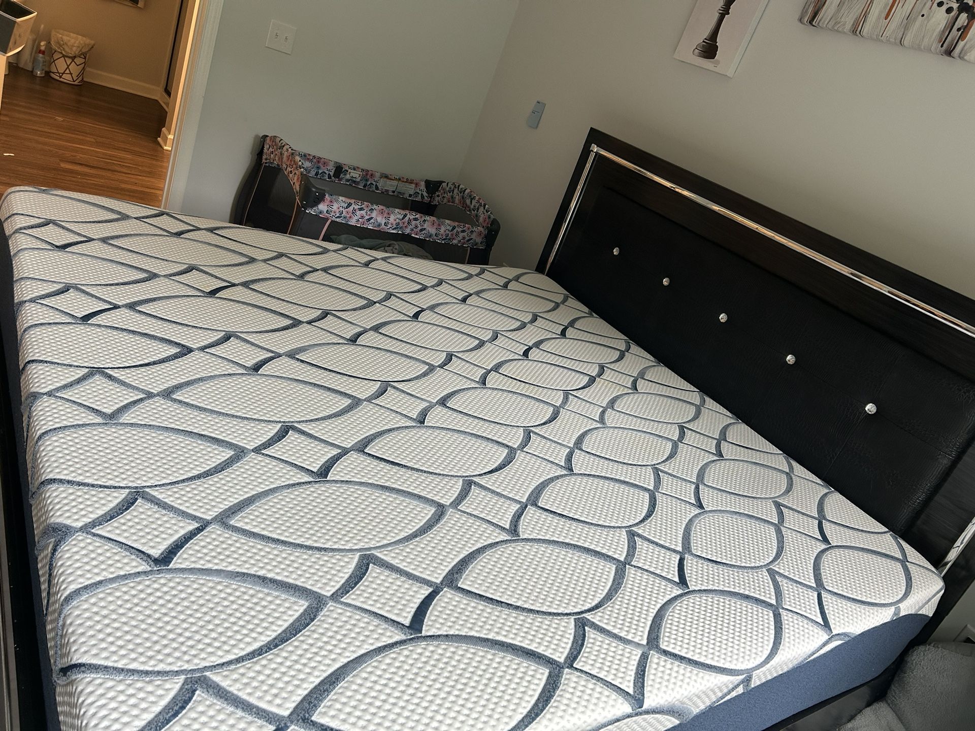 King mattress And king bed Frame