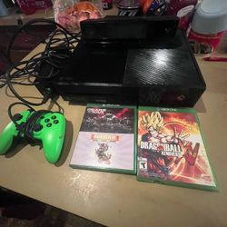 Xbox One 500 Gig W Control ,games And Kinect 