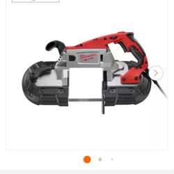 Milwaukee Portable Bandsaw With 5 Extra Bands