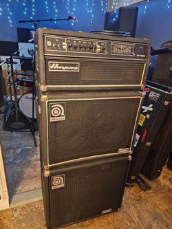 Ampeg (SLAYER)SVT1000 head 2x10/1x15 Cab.