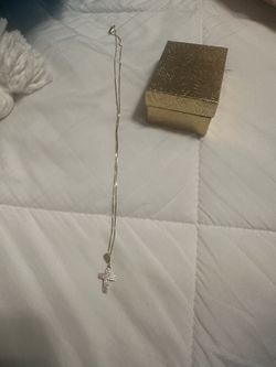 Beautiful New Real Gold Chain With Pendant 