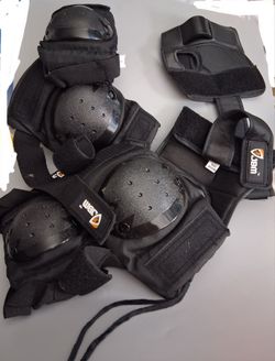 JBM Protective Pad Set Knee Elbow Wrist