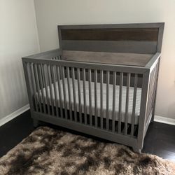 Crib and Dresser Set