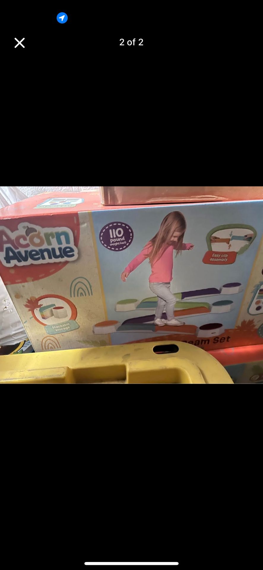 Balance Beam and Toddler Stepping Stones