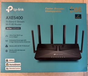 TP-Link Archer AXE5400 Wi-Fi 6E Router