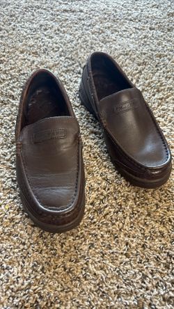 Brand New Men’s Chocolate Brown Leather Loafers – Size US 9