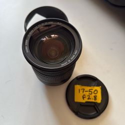Sigma 17-50 F2.8 for Canon