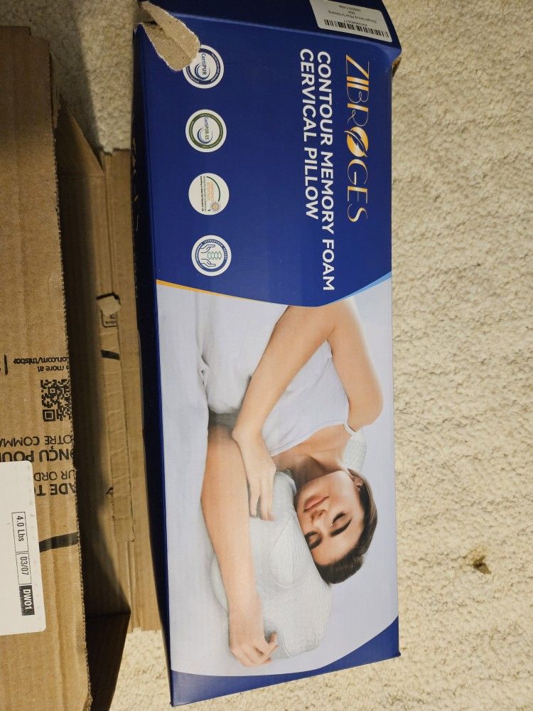 New Contour Memorry Foam Cervical Pillow