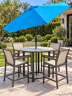 new patio table set