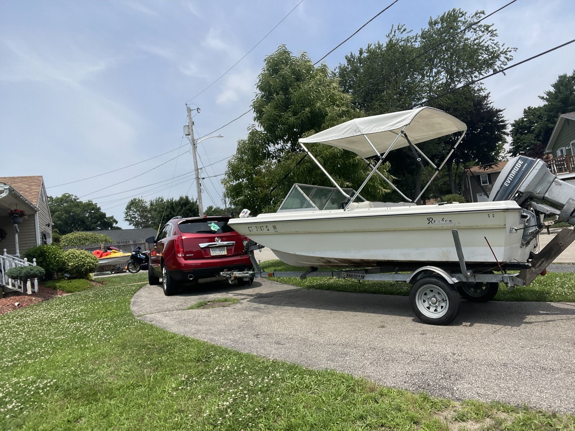 Boat For Sale, With Trailer