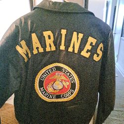 Marines Leather Coat