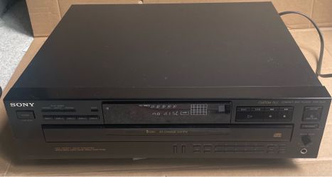 Sony CDP-C445 CD Changer 5 Compact Disc Player / Changer . Tested, Working