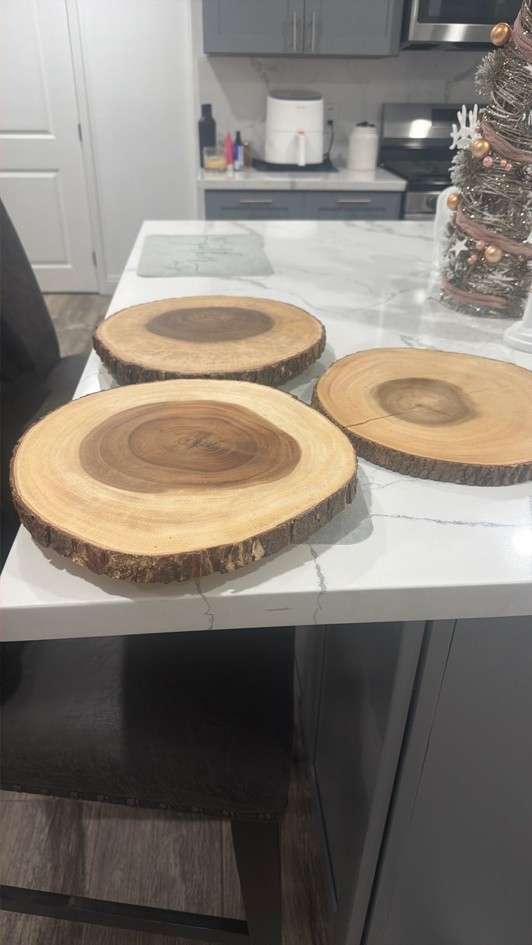 Wood Cake Or Food Stands