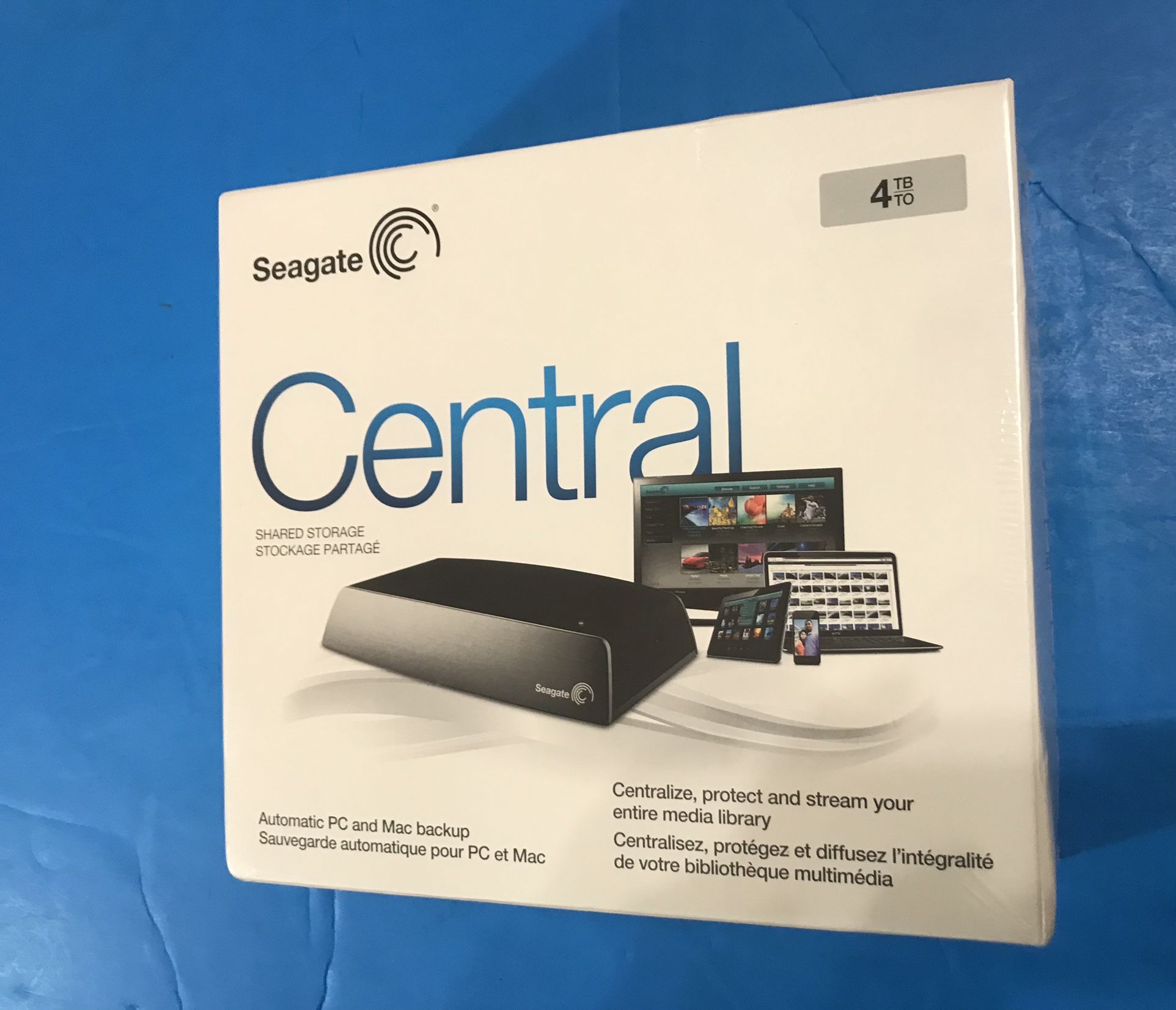 BRAND NEW Seagate 4TB STCG(contact info removed) Central Shared Storage HDD SRN01C
