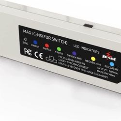 MAYFLASH Magic-NS Wireless Bluetooth Controller Adapter Converter for Switch/OLED Model, PC Windows, NEOGEO Mini, PS Classic. Support PS5 Controller, 