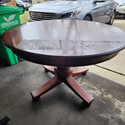 Solid Wood Table With Insert Thumbnail