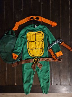 Kids ninja turtle costume