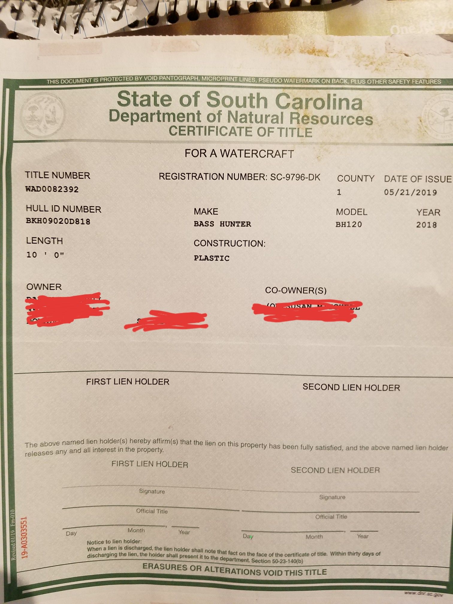 Bass hunter for Sale in Shoals Junction, SC OfferUp