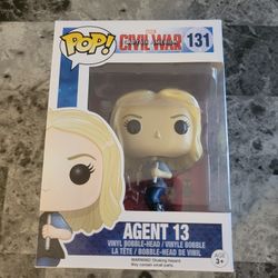 Funko POP Marvel #131 AGENT 13 Captain America Civil War 