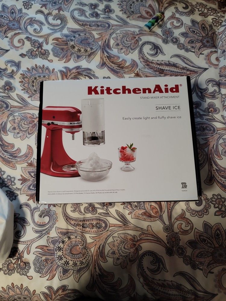 Kitchen-aid brand: Shave Ice Attachment-Brand new