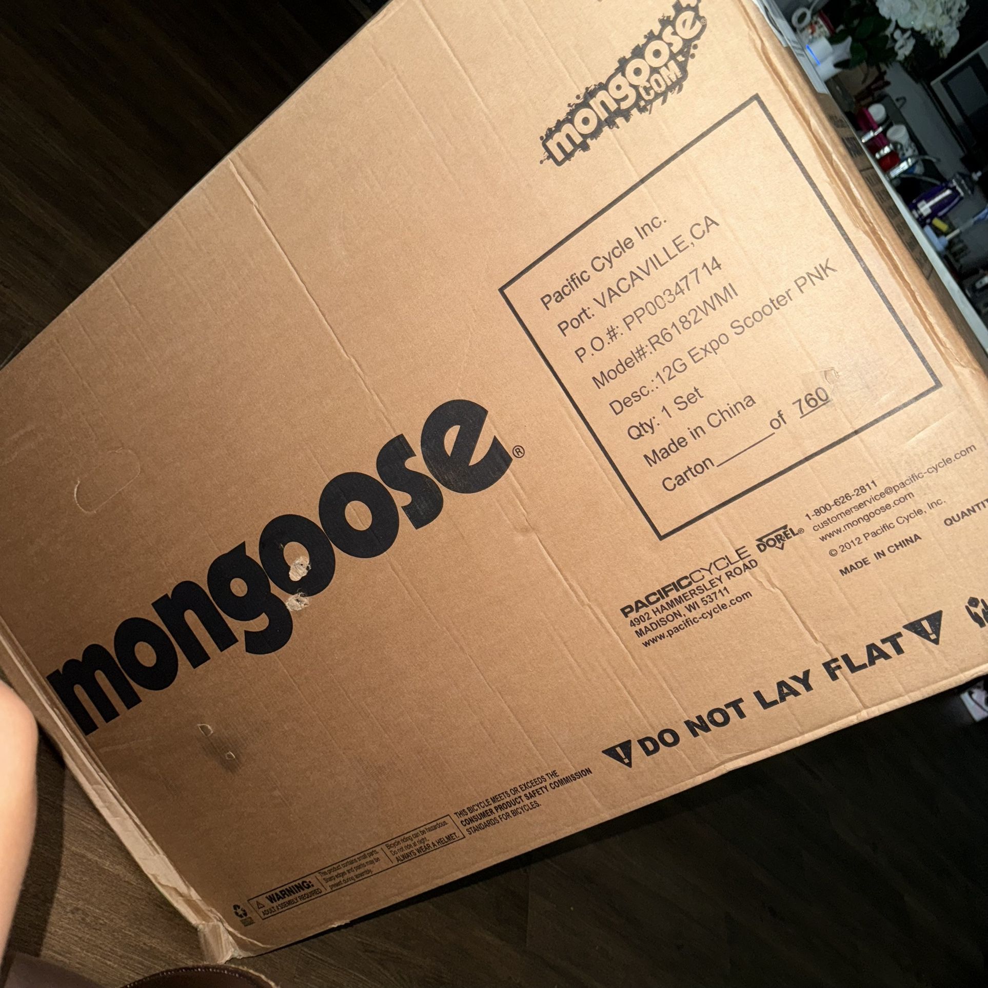 New Mongoose Expo Kick Scooter