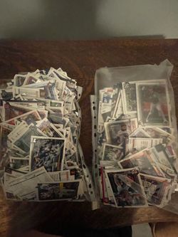 Sports cards assortment