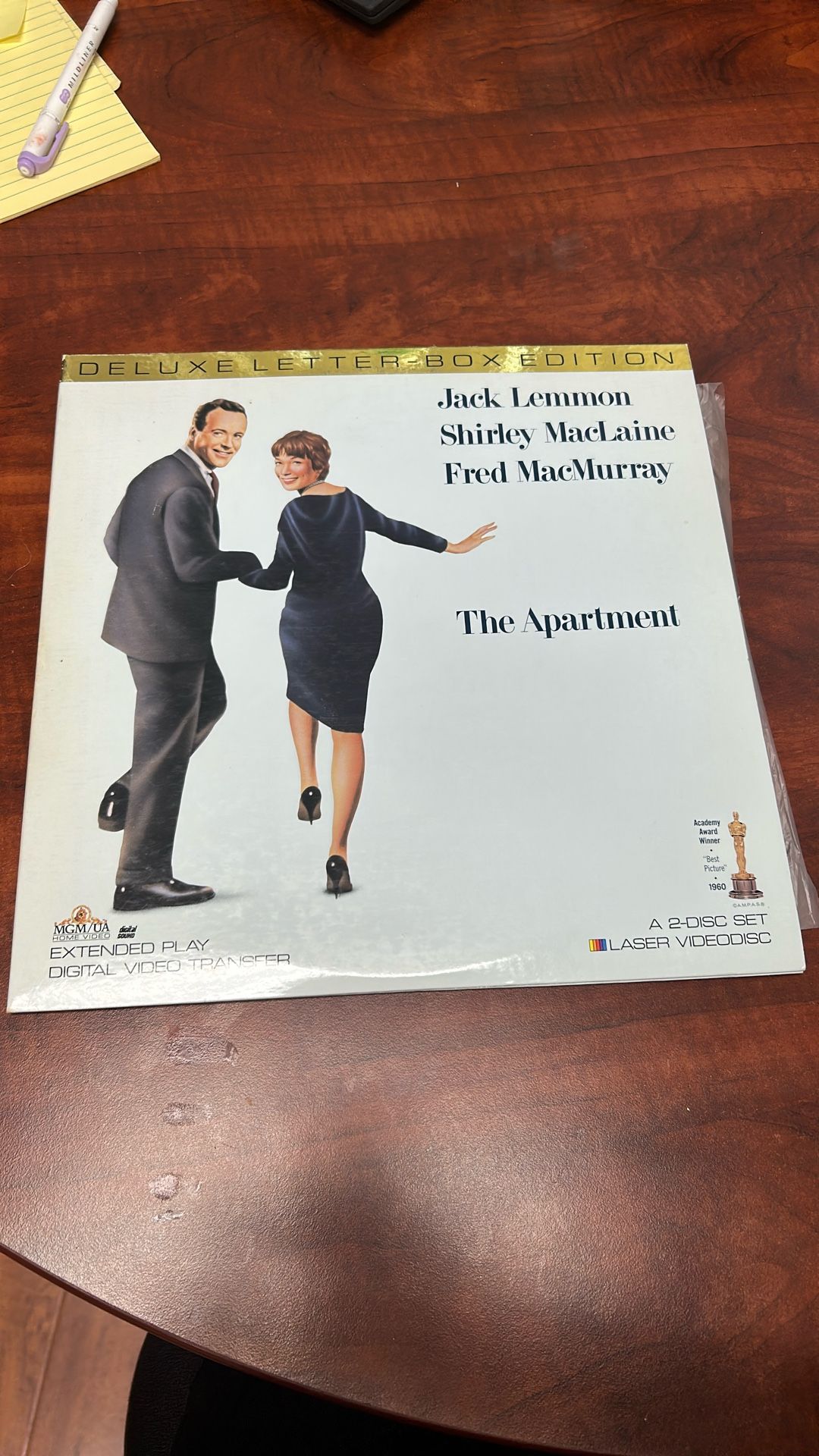 The Apartment LASER DISKS
