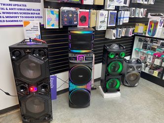 All party speakers available