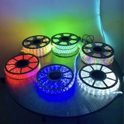XMAS Sale!! $15 For $50ft Rope Light. Availa In Blue, Red,Warm White, Cool White,& Multicolor