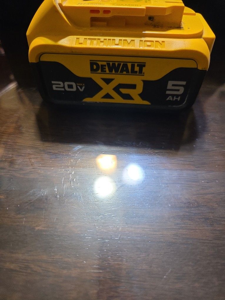 Dewalt 5.0 Battery 