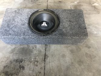 Custom Speaker Box (Includes Speaker But doesn’t Work) There To Show 12in Sub