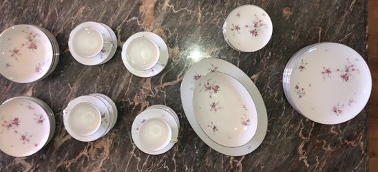 Vintage china Lacco Petite Rose
