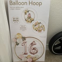 Tabletop Balloon Hoop 