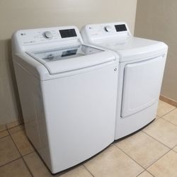 LG washer And Electric Dryer Free Deliver And Install 6 Month Warranty.