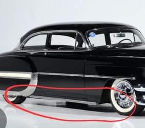 Rocker moldings 1954 belair