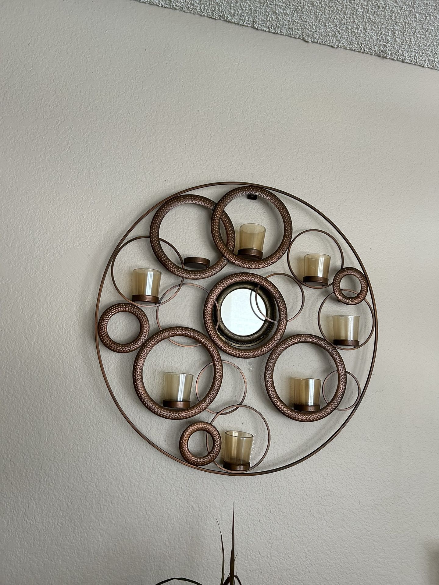 Candle Holder Mirror