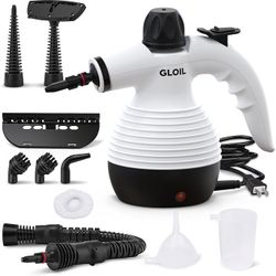 Handheld Steam Cleaner, Steamer for Cleaning, Multipurpose Portable Steam Cleaners for Home Use with Safety Lock and 10 Accessory Kit to Remove Grime,