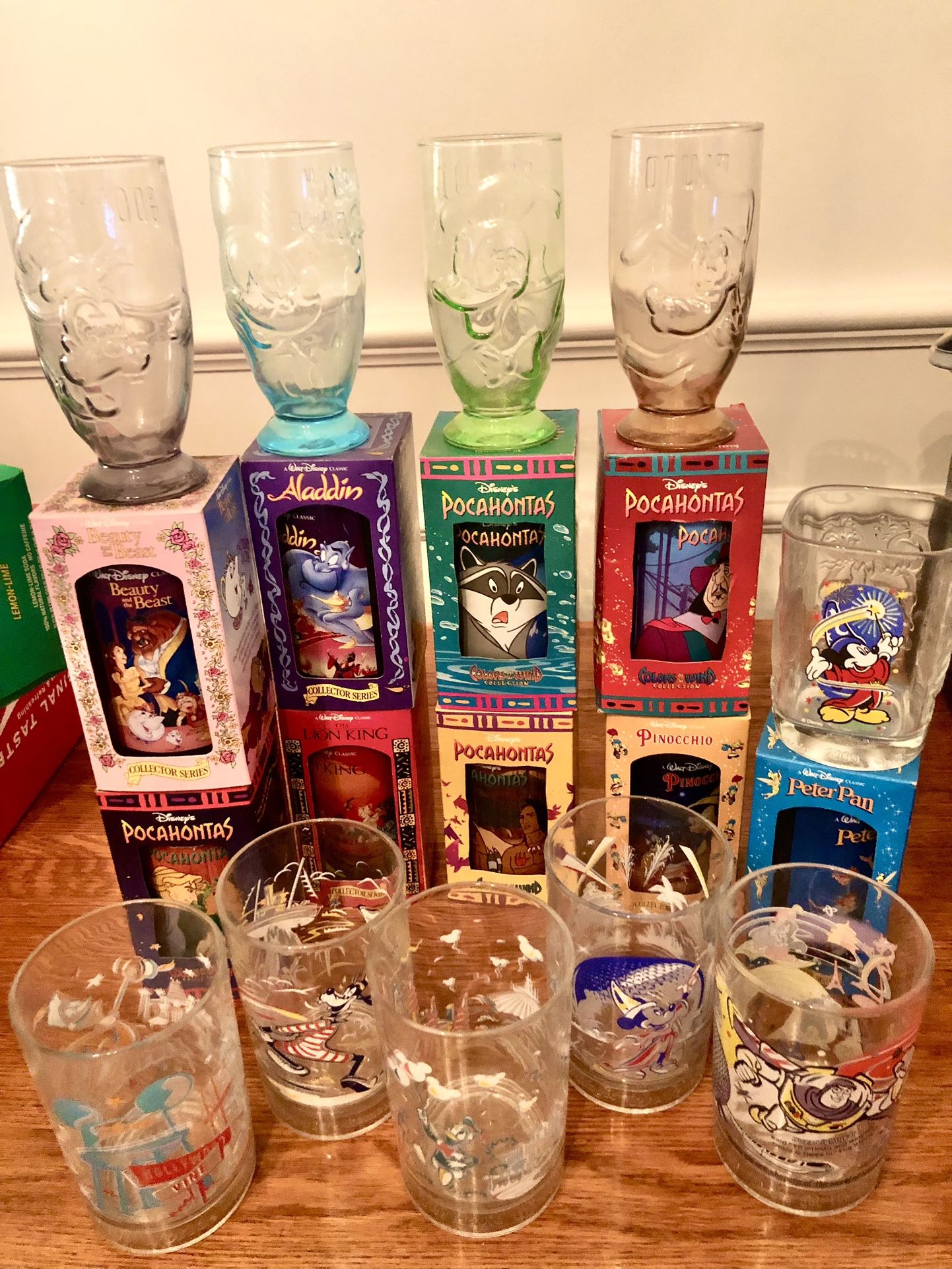 Vintage Disney Glasses And Mugs $7 Each All 19 For $100 