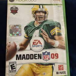 Madden NFL 09 Xbox 360 AD/NM - (See Pics)