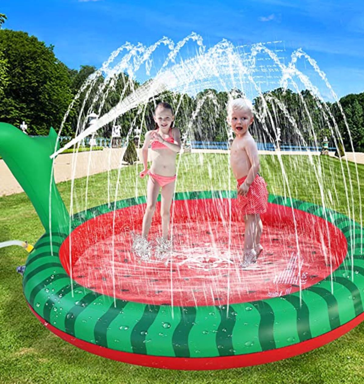 65" Splash Pad Sprinkler For Kids